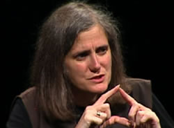 amy goodman 250x185 - DUPING LIBERALS THE WAY FOX DUPES MODERATES, PACIFICA'S AMY GOODMAN PROMOTES CIA MIND CONTROL TORTURER