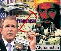 bush and osama1 - Terrorism is Worse Under GOP Regimes