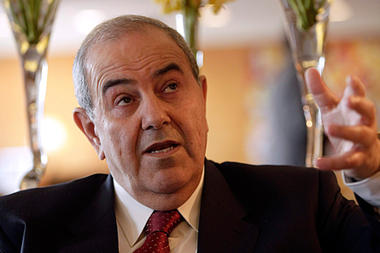 0326 OPREELEX IRAQ ELECTION Ayad Allawi full 380 - Iraq Election - A 'Birther' Movement and Comparisons to Nazi Germany