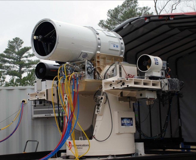 Navsea image 660x539 - Navy’s Drone Death Ray Takes Out Targets at Sea