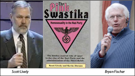 Scott Livley Pink Swastika Bryan Fischer - Former Employees