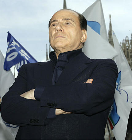 0000silvio berlusconi - After Allies Revolt, Italy's Berlusconi Nears Political End