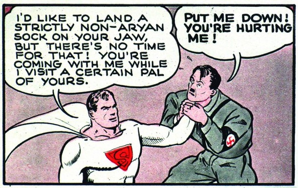 610x2 - The Day the Nazi SS Attacked SUPERMAN!
