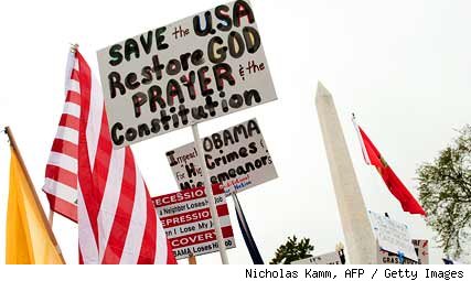 tea party sign 427vm100510 - Religious Right Theocrats &amp; the Tea Party