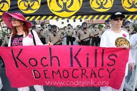 koch brothers kill democracy - Kochtopus