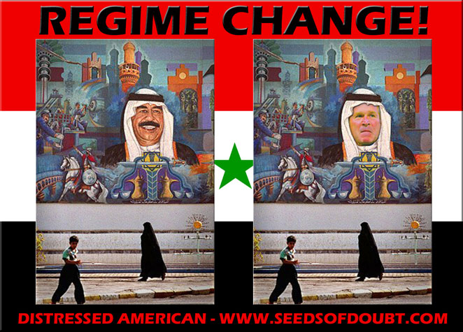 Regime Change - Britain Plotted Regime Change in Iraq as Early as 2001