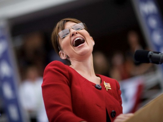 Sarah Palin Laughs at Her Brilliance - A.B. Culvahouse