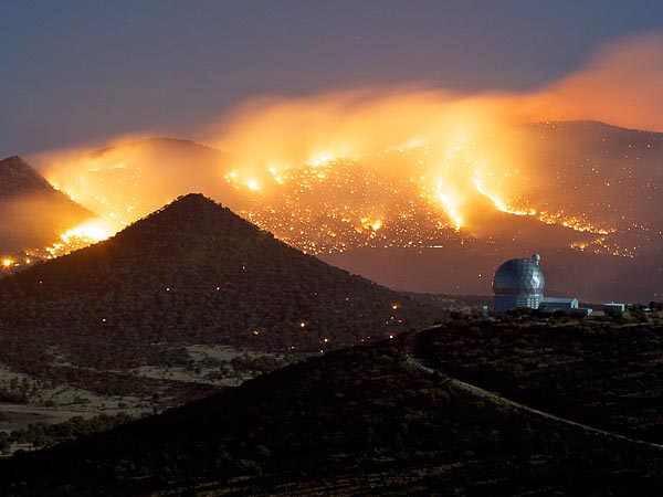 texas wildfires mcdonald observatory 2011 - FEMA Denies Disaster Declaration Despite 2.2 Million Acres Burned in Texas