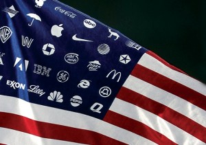 corporate flag1 300x211 - Fascism is Merger of Power of Corporations with that of the State (Letter to the Laconia Daily Sun)