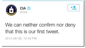 acia 300x169 - The CIA's Cute First Tweet Can't Cover its Bloody Tracks (Guardian)
