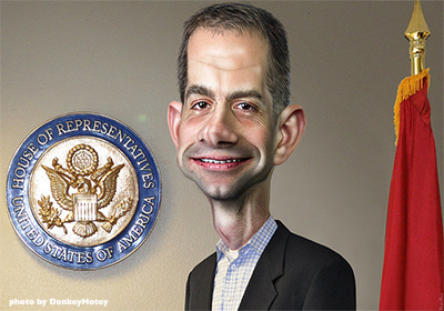 TomCottonDH - Seditious, Sabre-Rattling Neocon  Sen. Cotton is Funded by Abrams, Adelson & Kristol