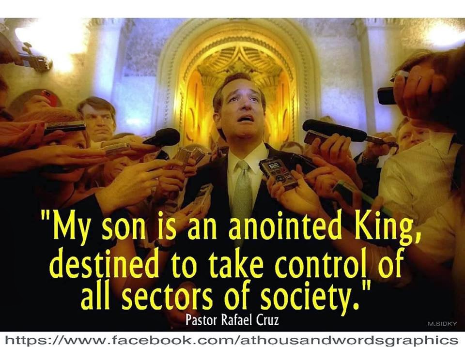 TEDannointedKING - Christian Dominionism in the News
