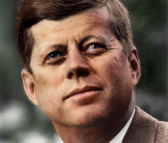 JFK colorized copy 2 - New Allegations Concerning the John Kennedy Assassination