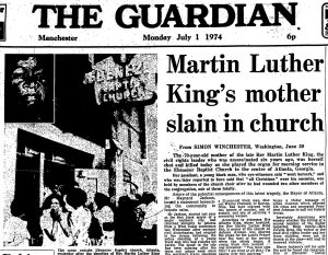 Murder of MLKs mother 001 1 300x233 - The Often Forgotten Assassination Of Dr. King’s Mother