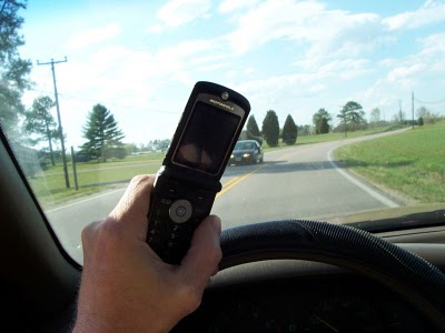 800px Cell phone use while driving - Mobile phones 'more dangerous than smoking'