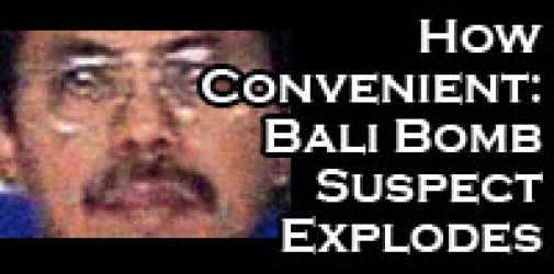 bali bomb blow up - British Bali Bomb Blowback (and Blair)