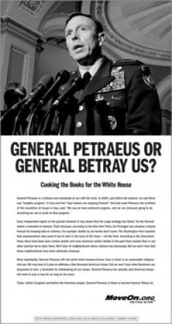 petraeusnytad - The Selling of General Petraeus