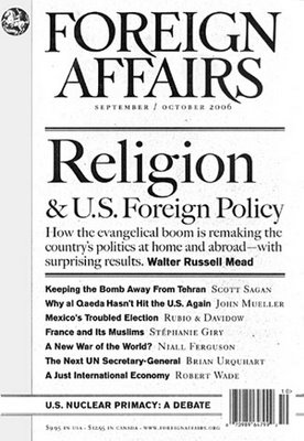 foreign affairs sept oct 06 - How the Journal Foreign Affairs Suppressed Information on Operation CONDOR